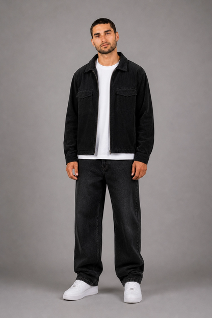 Chaqueta Pana Genoa Negro