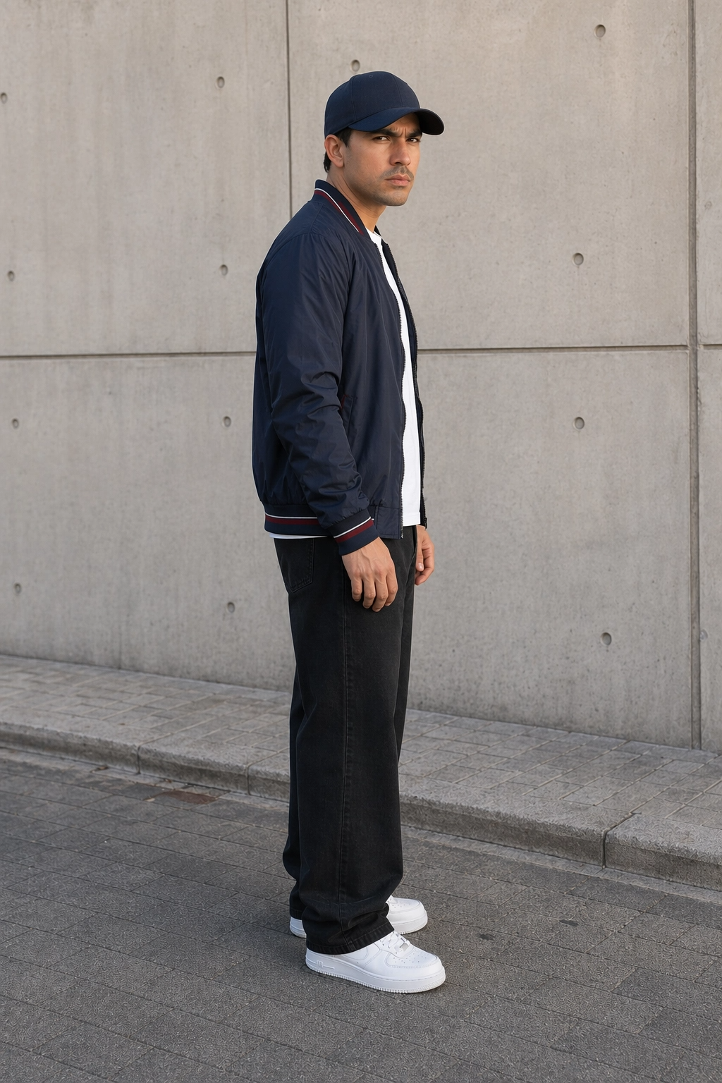 Bomber Nylon Dumas Azul