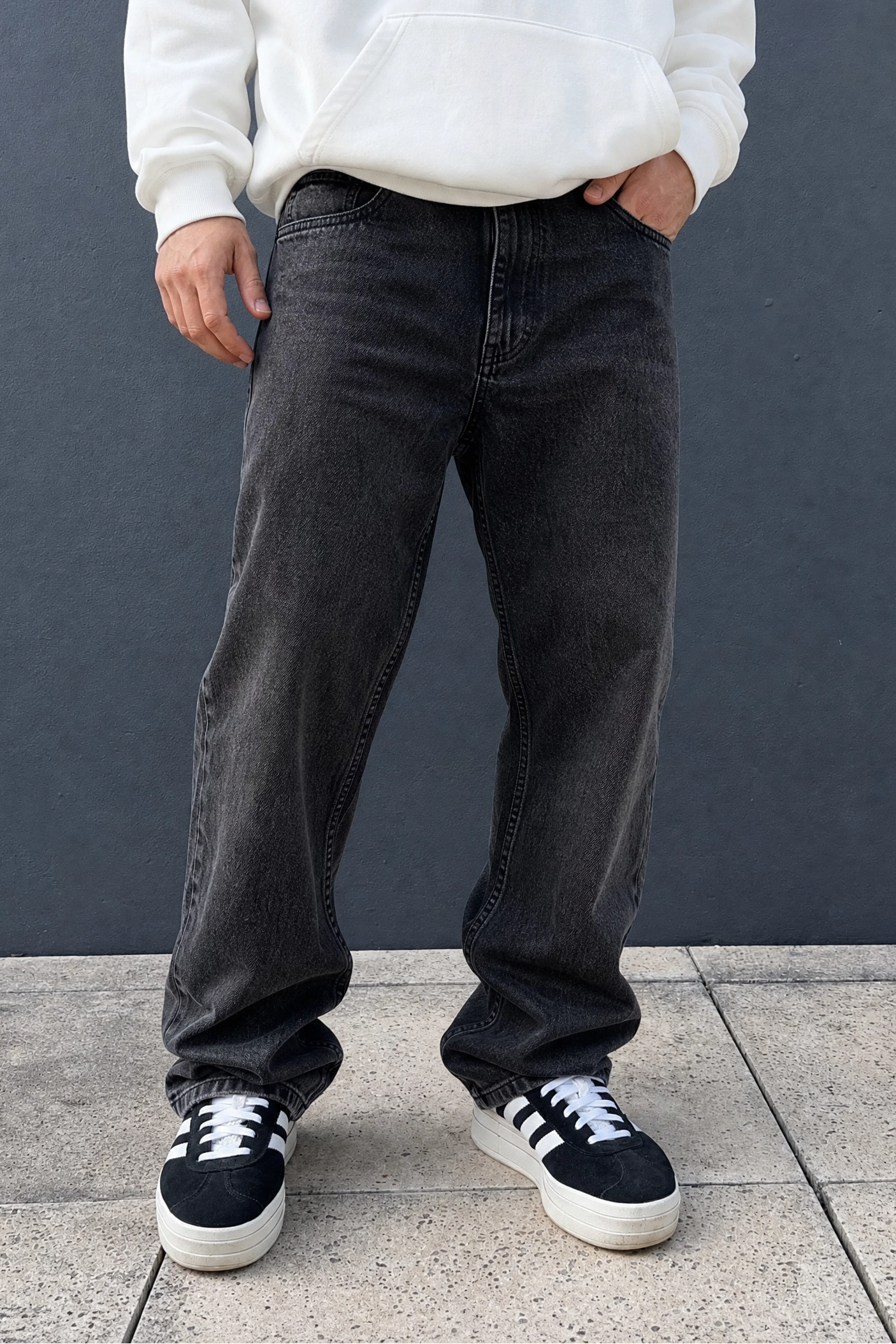 Baggy Liso Kansas Negro