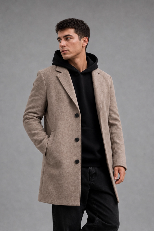Saco Paño Napoles Beige Melange