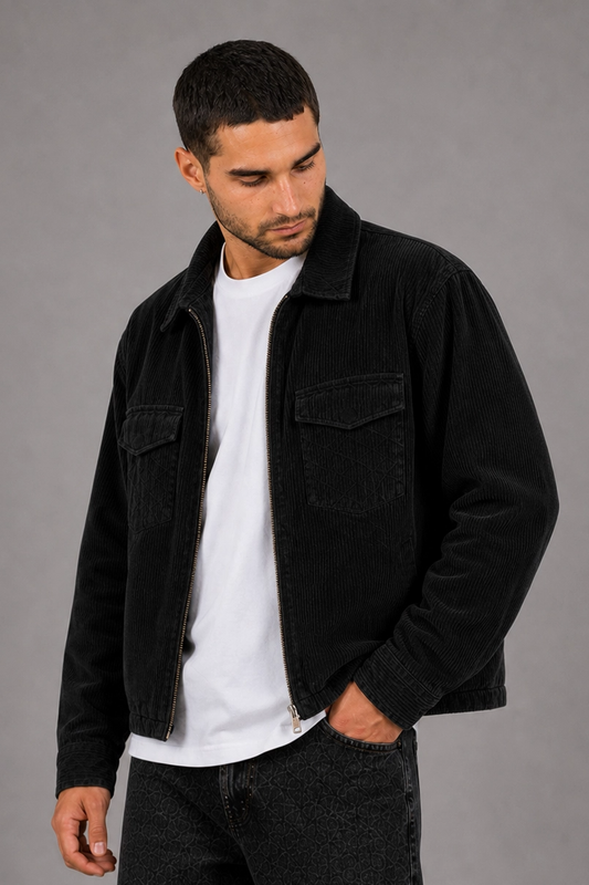 Chaqueta Pana Genoa Negro