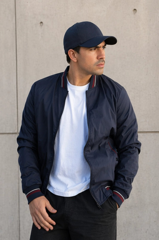 Bomber Nylon Dumas Azul