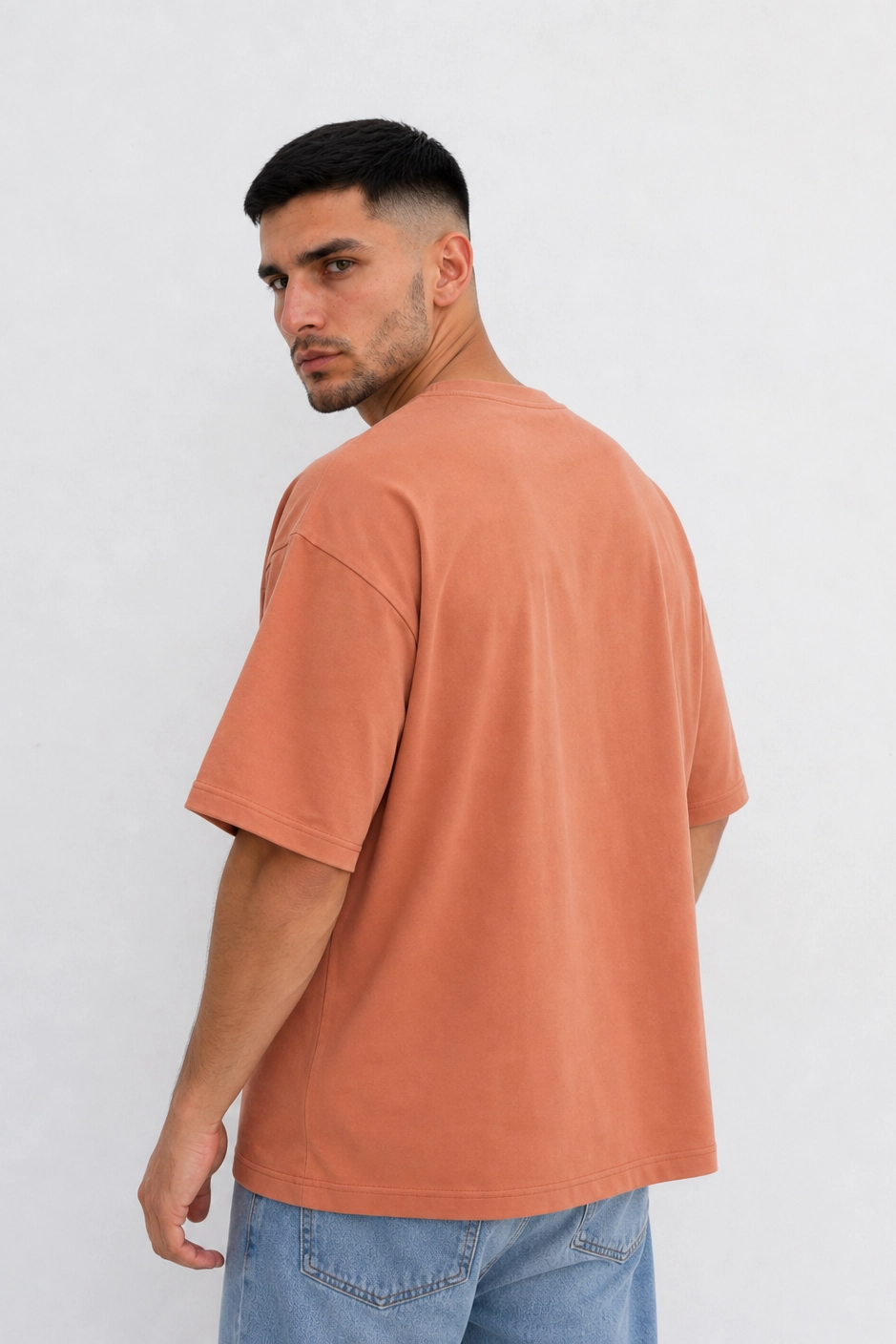 Remera Lisa Ajax Terracota