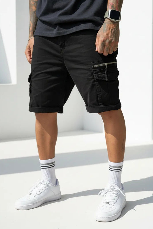 Bermuda Gabardina Arizona Negro