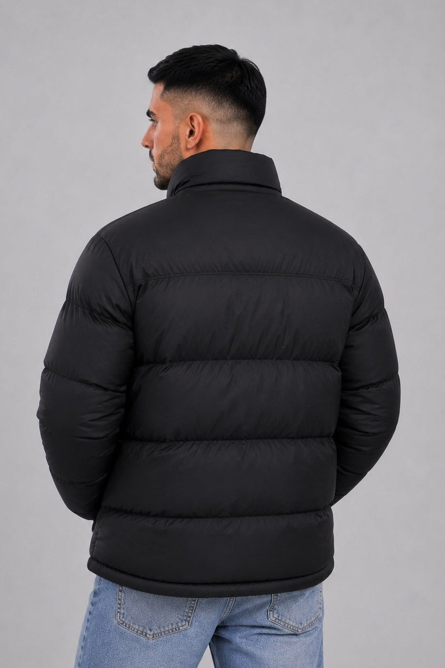 Campera Nylon Puffer Bronx Negro