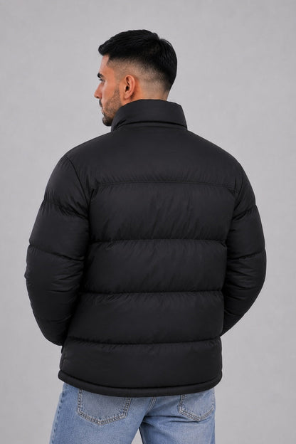 Campera Nylon Puffer Bronx Negro