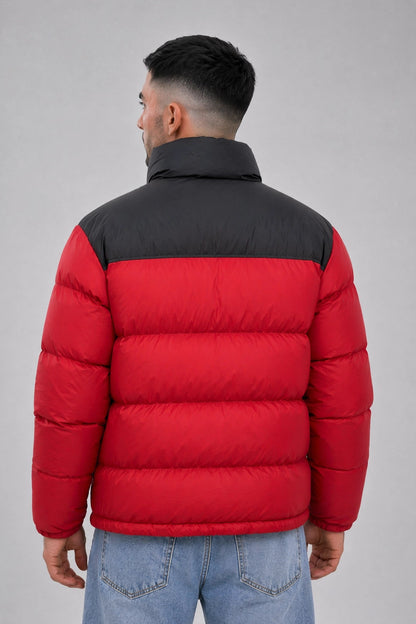 Campera Nylon Puffer Bronx Rojo