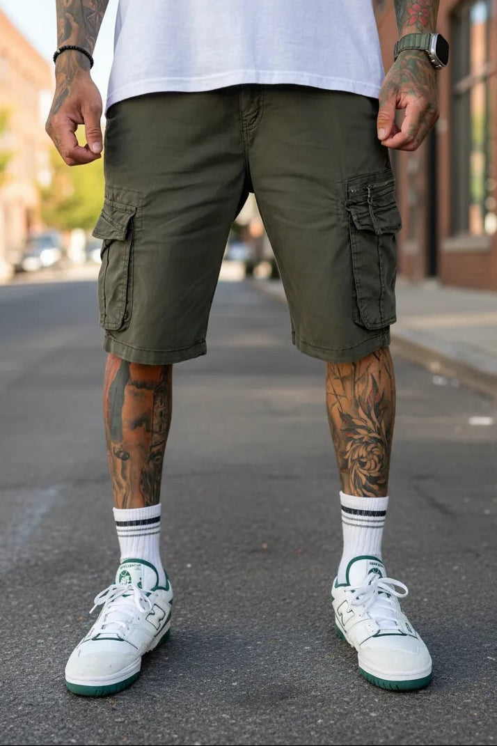 Bermuda Gabardina Arizona Verde