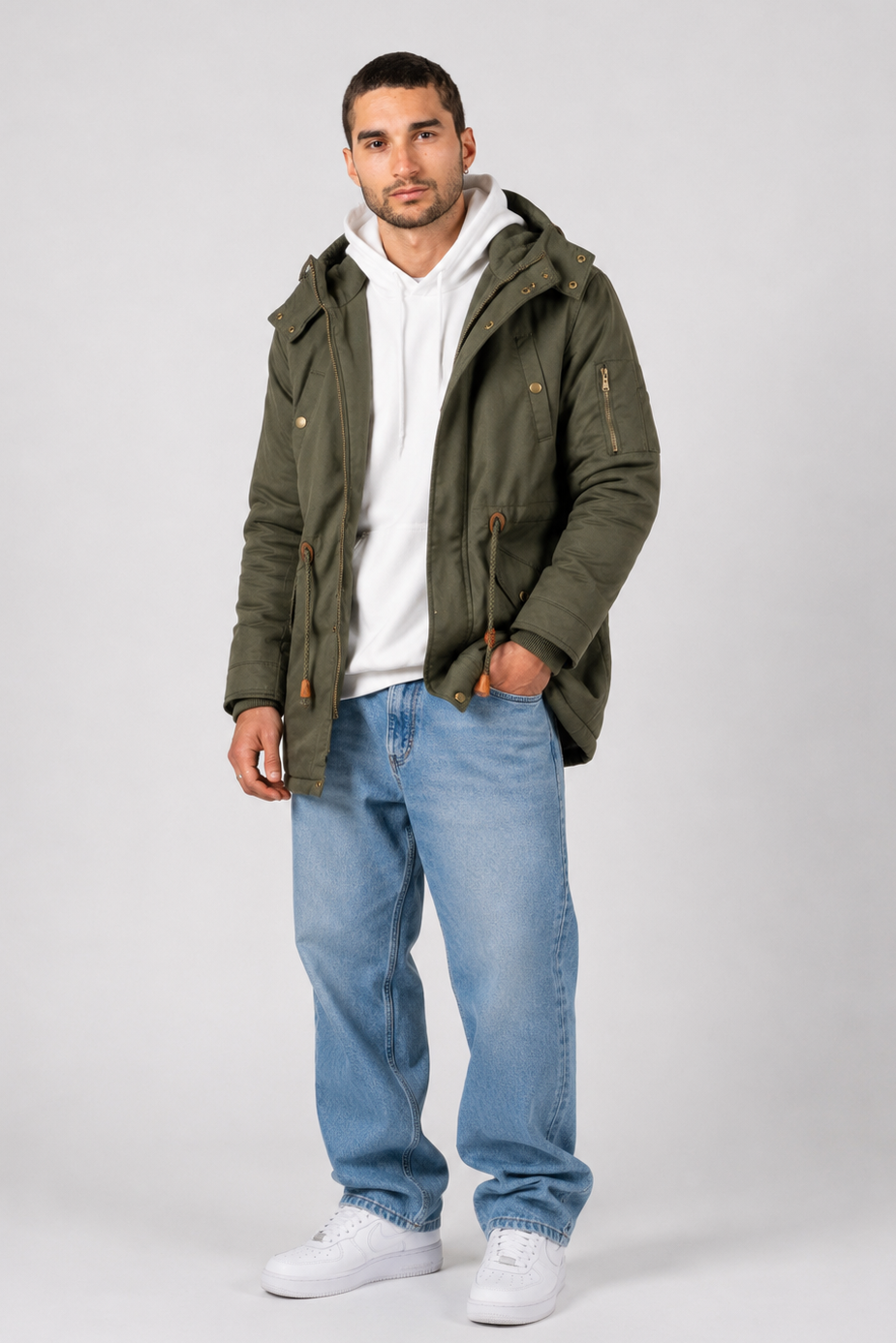 Parka Gabardina Alaska Verde