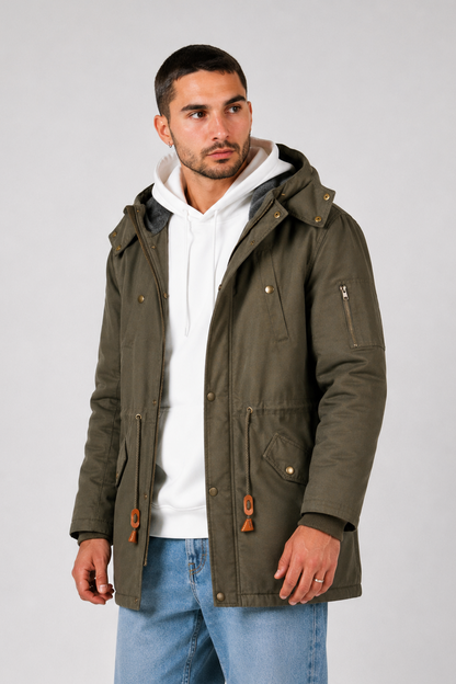 Parka Gabardina Alaska Verde