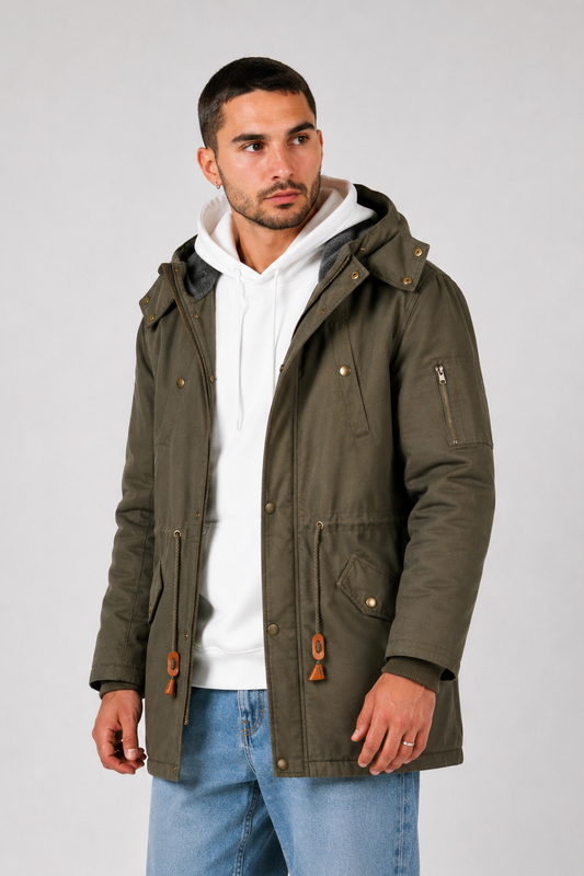Parka Gabardina Alaska Verde